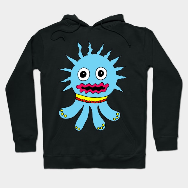 Little Octopi Monster Hoodie by coloringiship